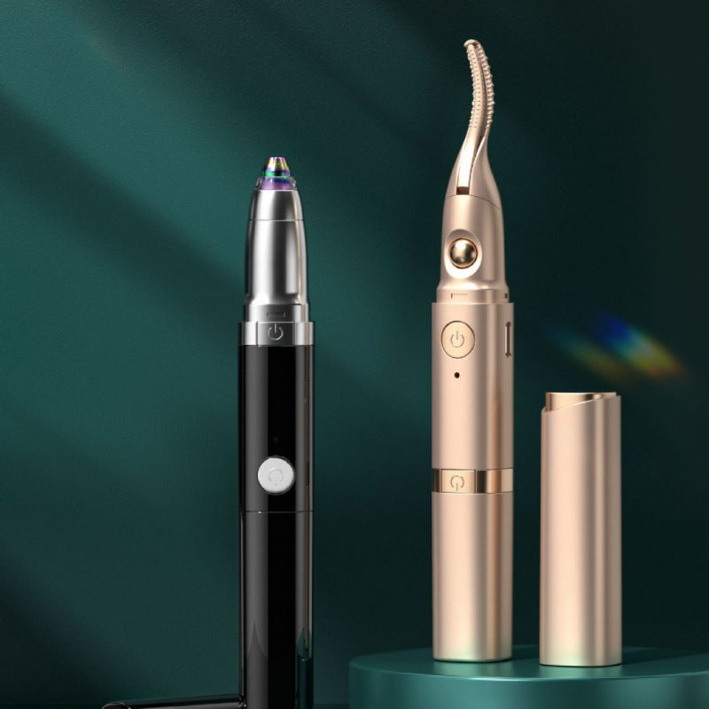 Electric Eyelash Curler, Eyelash Curling Device, Electric Eyebrow Trimmer, Eyebrow Razor, Eyebrow Trimmer, Hair Removal Device, Electric Heating