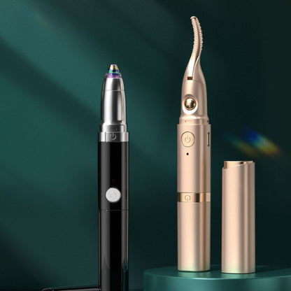 Electric Eyelash Curler, Eyelash Curling Device, Electric Eyebrow Trimmer, Eyebrow Razor, Eyebrow Trimmer, Hair Removal Device, Electric Heating