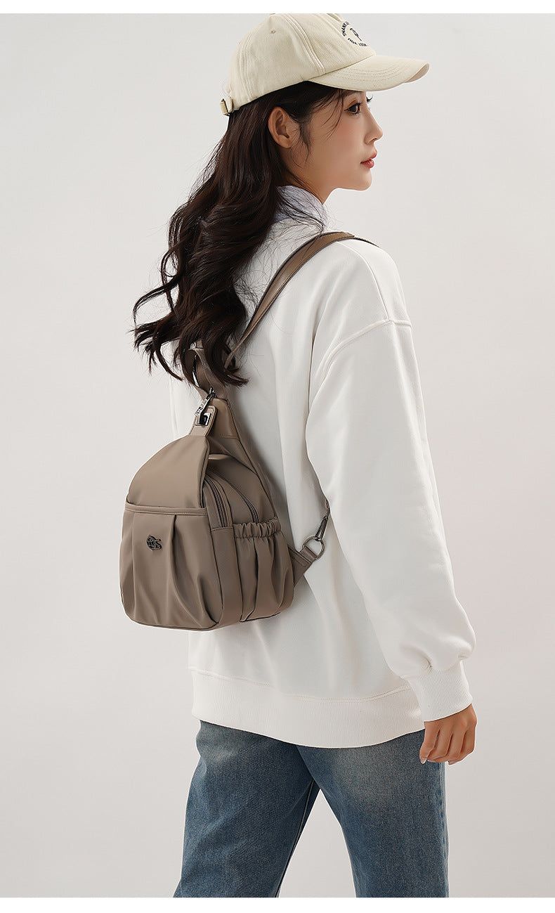 Outdoor Travel Backpack Women's New Chest Bag Lightweight Commuting Crossbody Bag Sports Mountain Climbing Multifunctional Small Backpack