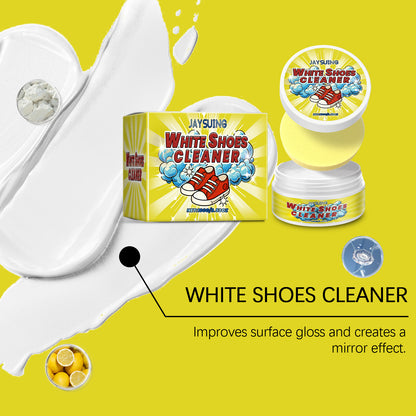 Jaysuing Shoe Cleaning Paste Gentle Cleansing, Removes Dirt, Prevents Dust, Renews Shoes, Universal Cleaning Paste