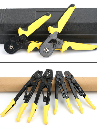Persian crimping pliers crimping pliers cold pressing pliers wiring terminal pliers squeezing pliers ratchet type insulated terminal spring