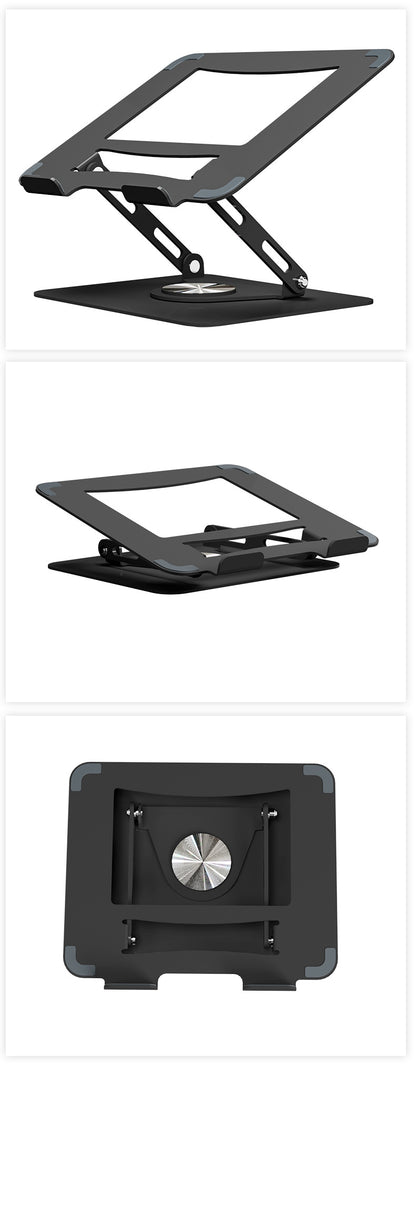 Cross-border Laptop Cooling Computer Bracket Foldable Lifting Multi-function Rotatable Portable Computer Bracket