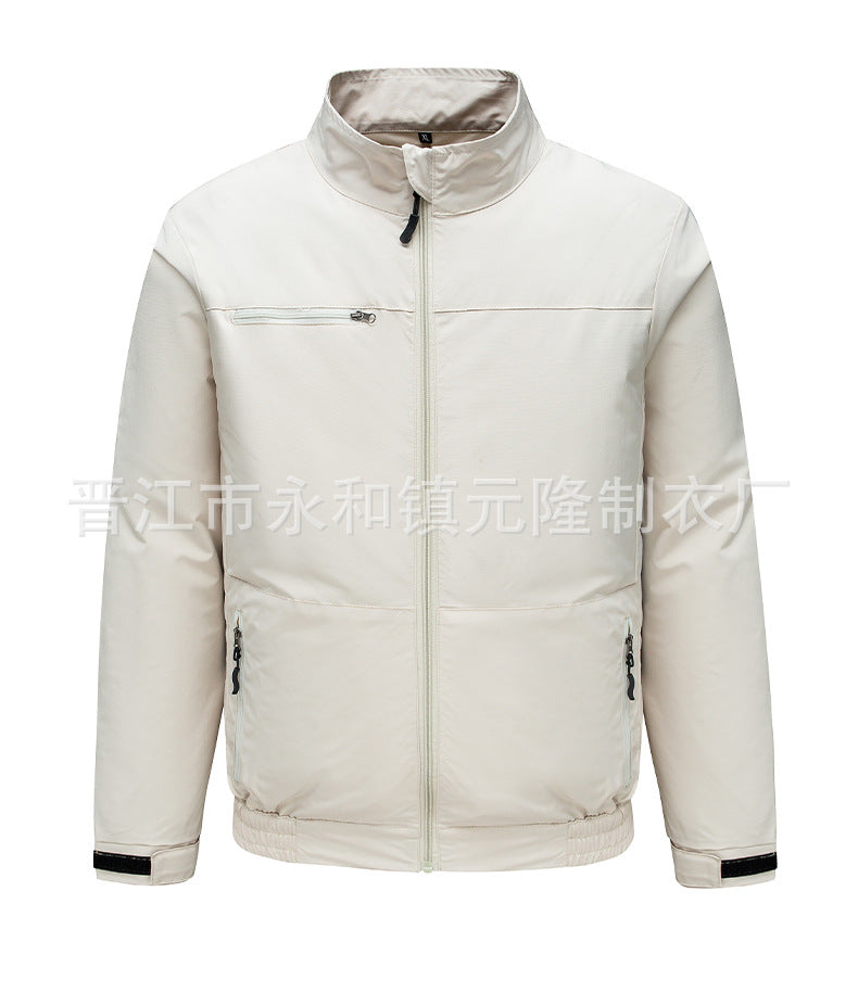 Cross-Border Summer Cooling Air-Conditioning Clothing with Fan Refrigeration Workwear Outdoor Heatstroke Prevention Fan Clothing Men's Labor Protection Clothing Work Clothes