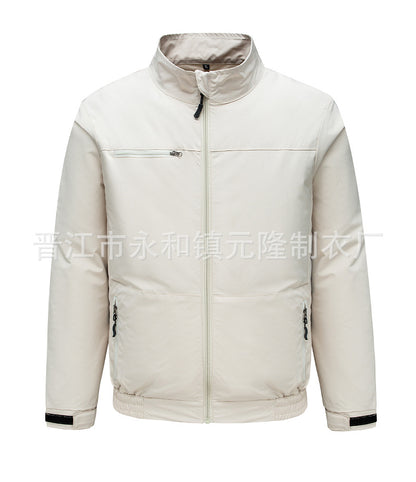 Cross-Border Summer Cooling Air-Conditioning Clothing with Fan Refrigeration Workwear Outdoor Heatstroke Prevention Fan Clothing Men's Labor Protection Clothing Work Clothes