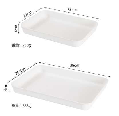 Commercial Deepening Tray Rectangular Kindergarten Plastic Storage Tray for Hot Pot Food Preparation Tray with Marinated Flavor Marinated Dishes Display Tray