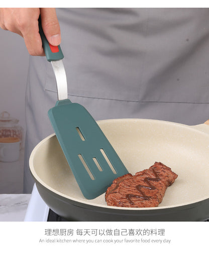Silicone Kitchenware High Temperature Resistant Silicone Shovel Food Grade Household Teppanyaki Home Edition Teppanyaki Tools Complete Set