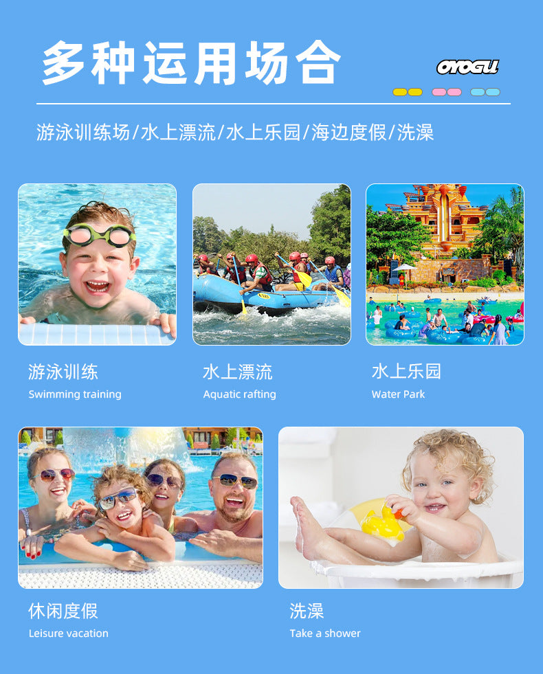 Factory Direct Sales Swimming Goggles Hd Waterproof Anti-Fog Electroplating Color Plated Universal Racing Diving Professional Swimming Goggles Wholesale