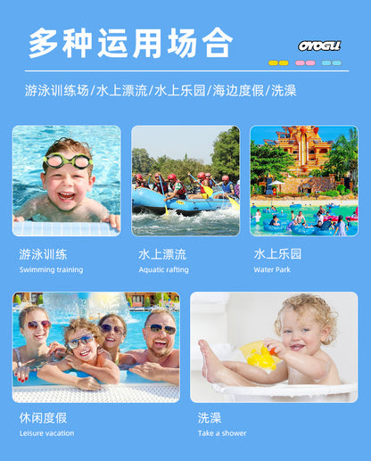 Factory Direct Sales Swimming Goggles Hd Waterproof Anti-Fog Electroplating Color Plated Universal Racing Diving Professional Swimming Goggles Wholesale