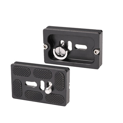 Wholesale Slr Quick Release Plate Camera Aluminum Alloy Pu60 Base Ptz Pu Base Plate Universal Quick Release Plate Quick Release Seat
