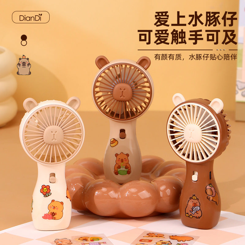 New cross-border foreign trade handheld fan portable summer usb fan dormitory desktop mini fan