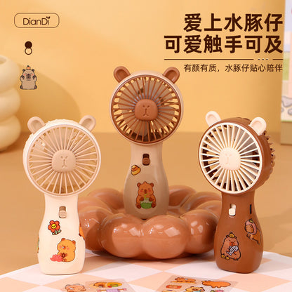 New cross-border foreign trade handheld fan portable summer usb fan dormitory desktop mini fan