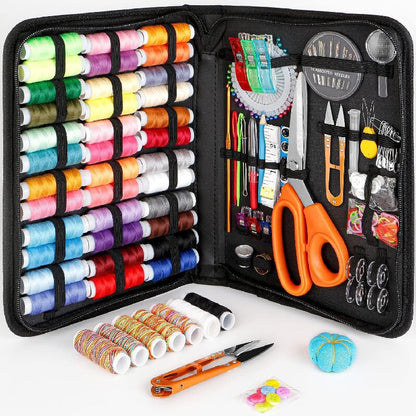 Cross-Border Portable Sewing Kit 226-Piece Set Household Sewing Tools Sewing Box Set Sewing Tools