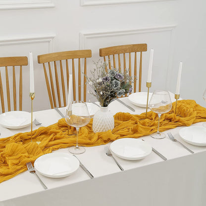 Bali Crepe Table Flag Foreign Trade Western Tablecloth Light Luxury High-End Wedding Party Decoration Pleated Table Flag Wholesale