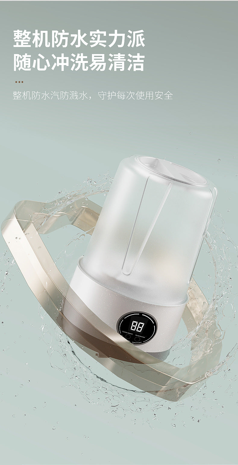 Small Mini Washing Machine Household Fully Automatic Small Washing Machine Washing Socks Mask Desktop Rechargeable Washing Machine