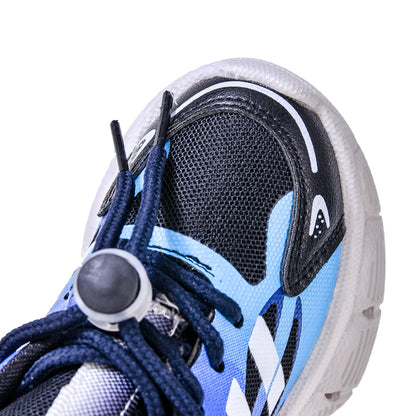 Boys' Breathable Luminous Sports Double Mesh Shoes 2024 Spring and Autumn New Children's Letters Casual LED Lighting Running Shoes