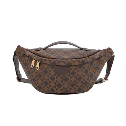 Wear-Resistant Waist Bag for Construction Site Work for Men and Women 2025 Spring and Summer New European and American Casual Versatile Trendy Big-Name Outdoor Chest Bag