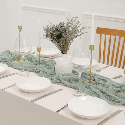 Bali Crepe Table Flag Foreign Trade Western Tablecloth Light Luxury High-End Wedding Party Decoration Pleated Table Flag Wholesale