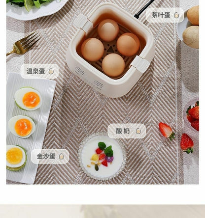 Mini Smart Egg Boiler Multi-use Household Egg Steamer Breakfast Machine Small Reservable Egg Boiling Artifact Cross-border Exclusive