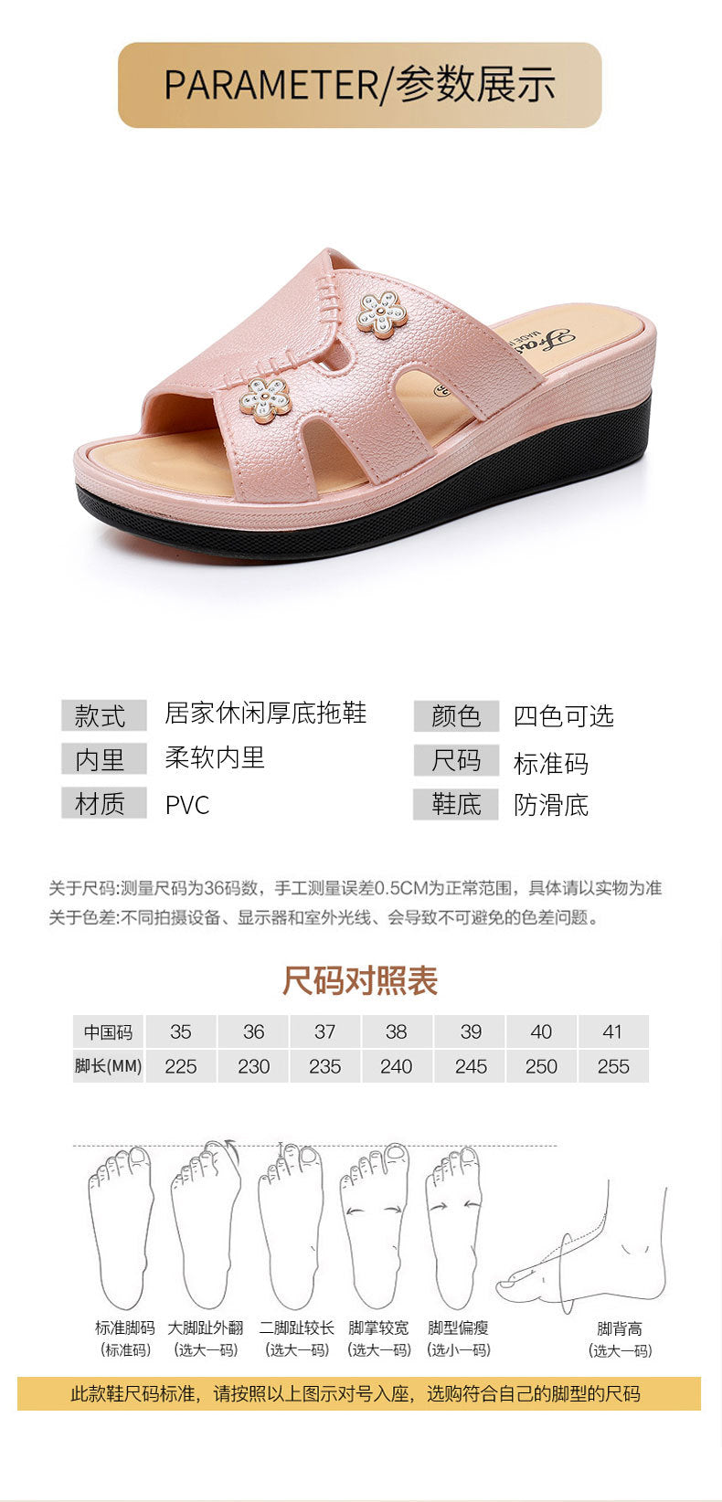 Newly Launched Women's High-Heeled Trendy Slippers, Non-Slip, Wear-Resistant, Casual, Versatile, Comfortable, Soft High-Heeled Slippers for Women