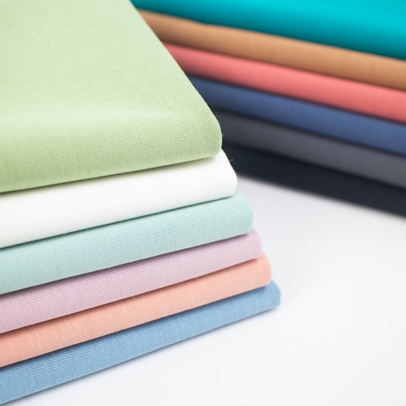 Loose-Fitting | 50-Count Double Yarn T-Shirt Ice Silk Cotton Round Neck Short-Sleeve T-Shirt Moisture-Wicking Business Casual Half-Sleeve for Men