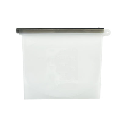 Sealed bag food grade fresh-keeping bag refrigerator vegetable and fruit storage bag sealed bag with pull rod silicone fresh-keeping bag