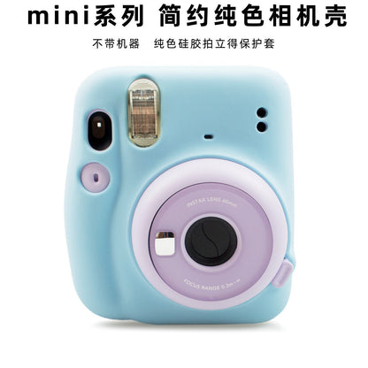 Polaroid Instaxmini Series Universal Camera Case, One Camera and One Lens, Silicone Protective Case, Trendy Camera Accessories
