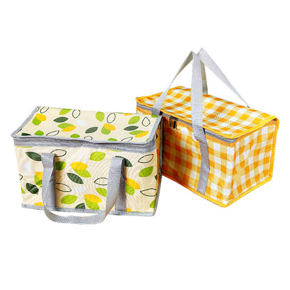 Spot Takeout Insulation Bag Wholesale Outdoor Picnic Insulation Satchel Ice Bag Large Capacity Takeaway Cake Insulation Bag