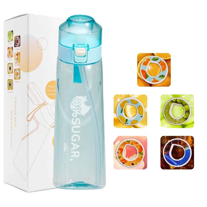 Cross-Border Popular Drinking Water Artifact 0 Sugar 0 Calorie Extract Fruity Flavor Ring Cup with Hand Rope Portable Outdoor Sports Water Cup