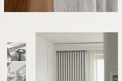 Cream Style Jacquard Curtain for Bedroom Premium Chenille Shading Living Room Bedroom French Light Luxury Shaoxing Curtain