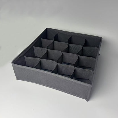 Underwear Compartmentalized Storage Box Four-Piece Set, Sock Storage Box, Fabric Home Storage, Bra Organizer, Multi-Compartment Classification Storage Box