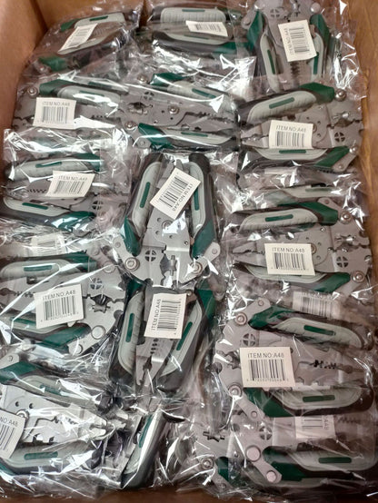 Foldable Wire Stripping Pliers Multifunctional Wire Stripping and Crimping Pliers Manufacturer Wholesale Industrial Grade Screwable Wire Stripping Pliers