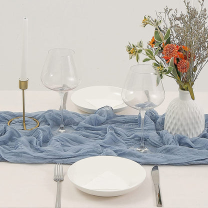 Bali Crepe Table Flag Foreign Trade Western Tablecloth Light Luxury High-End Wedding Party Decoration Pleated Table Flag Wholesale