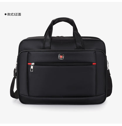 Manufacturer Wholesale Men's Large-Capacity Briefcase Business Trip Laptop Bag Portable Travel Bag Wear-Resistant Business Bag