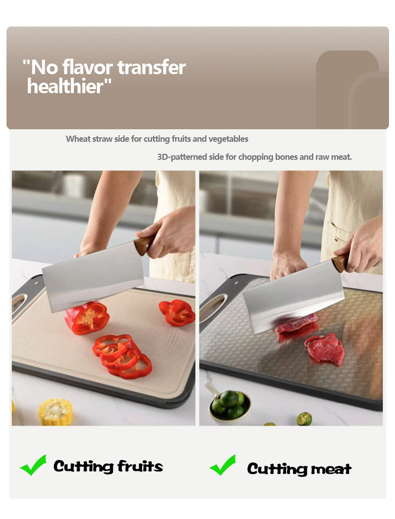 New in stock Amazon Explosions 3D Pattern Stainless Steel Cutting Board Titanium Cutting Board 304 Double-sided Cutting Board