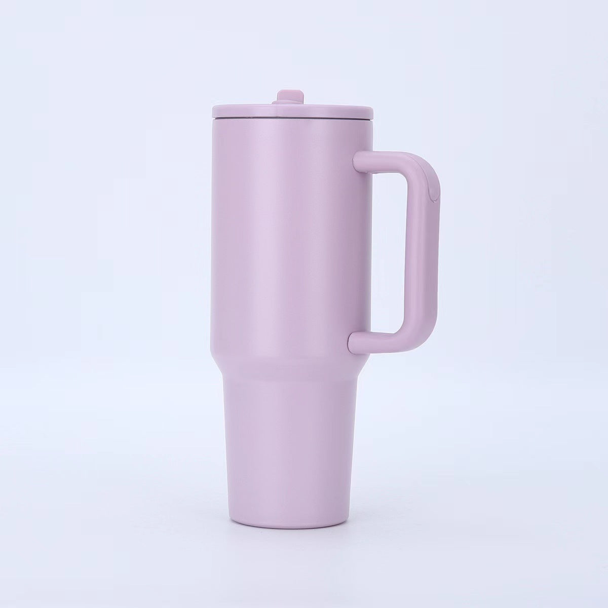 Cross-Border Amazon Best-Selling 40oz Big Mac Double-Layer Straw Mouth Car Cup Large Capacity Car Handle Ice Cup