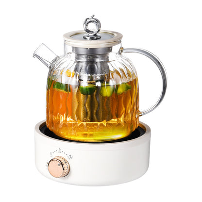 All-Glass Health Pot Multi-Functional Home Office New Insulated Tea Boiler Water Kettle Flower Teapot 110V