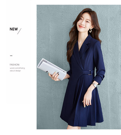 Gao Ding Light Luxury Suit dress Women's 2024 New Business Wear Business Commuter Gold Store Sales Department Work Clothes