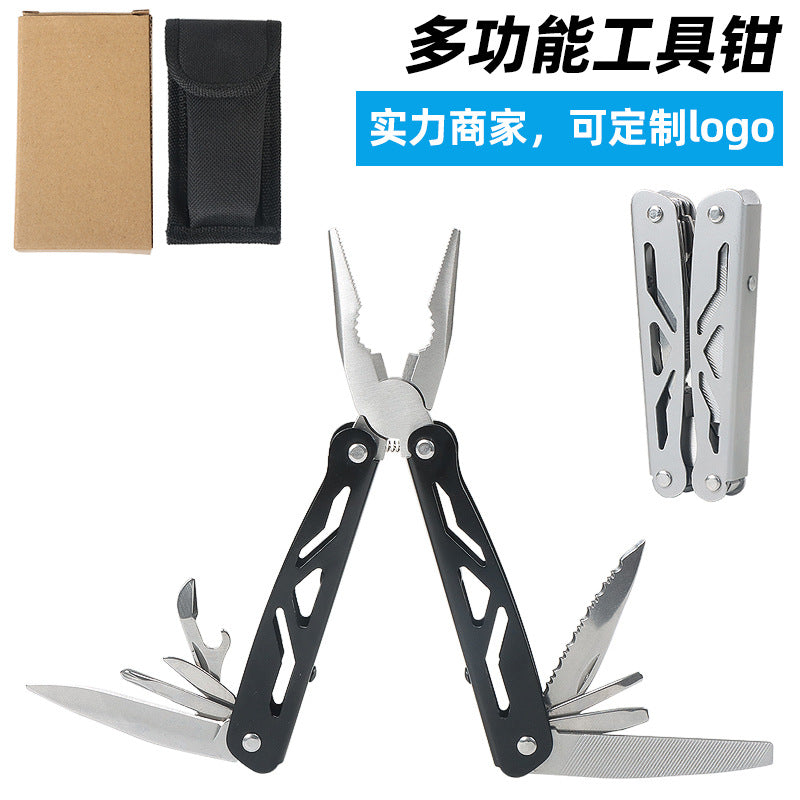In-Stock Outdoor Multifunctional Pliers Set Portable 9-Inch Wire Cutting Needle-Nose Pliers Tool Portable Household Pliers Dropshipping