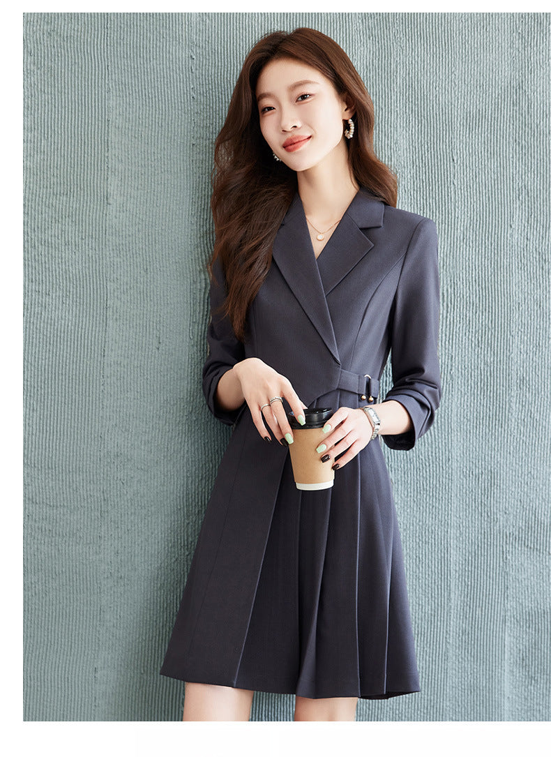 Gao Ding Light Luxury Suit dress Women's 2024 New Business Wear Business Commuter Gold Store Sales Department Work Clothes