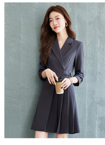 Gao Ding Light Luxury Suit dress Women's 2024 New Business Wear Business Commuter Gold Store Sales Department Work Clothes