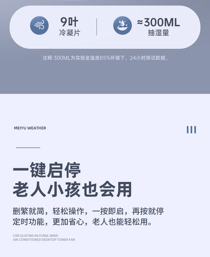 Factory Direct Dehumidifier for Home Bedroom, Small Silent Dehumidifier for Humid Weather, Air Purification, Dehumidification, and Moisture Absorption