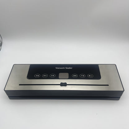 Vacuum Sealing Machine Packaging Fresh-keeping Machine Small Household Vacuum Food Air Sealing Machine] Fully Automatic Plastic