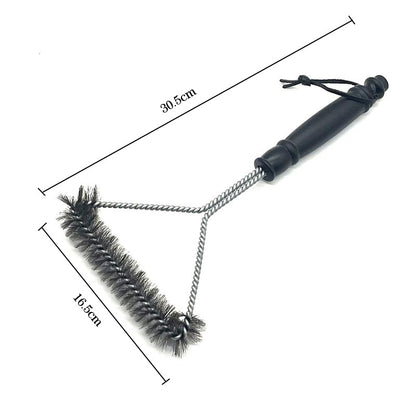 Amazon's Best-Selling Stainless Steel Barbecue Brush Wire Brush Barbecue Grill Cleaning Brush Bbq Barbecue Tool Brush