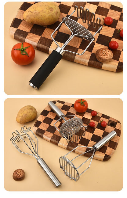 Stainless Steel Potato Mud Press Potato Mudder Manual Press Potato Mudder Manual Double Layer Mudder