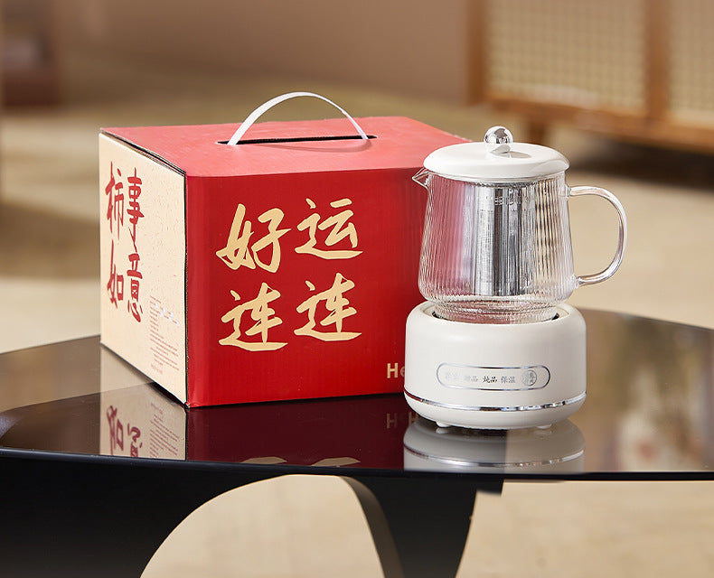 Multifunctional Mini Health Pot, Small Office Tea Maker, Home Health Cup, Electric Hot Water Cup, Gift Box