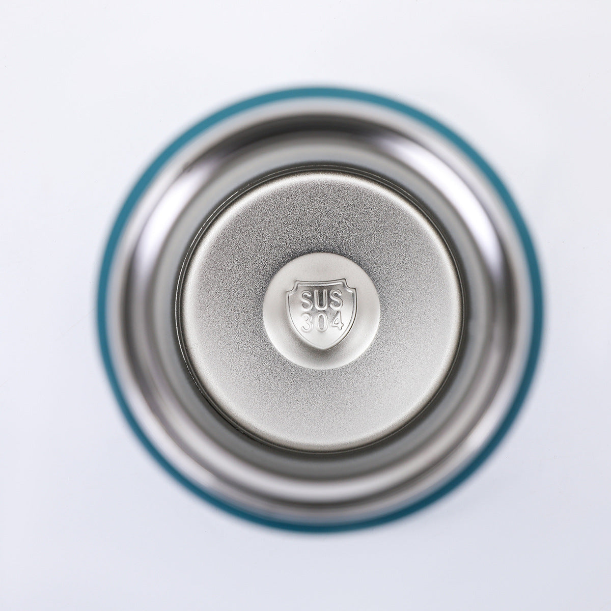 New Japanese Element Cup Flat Lid Simple Accompanying Water Cup Portable 304 Stainless Steel Double Layer Vacuum Thermos Cup