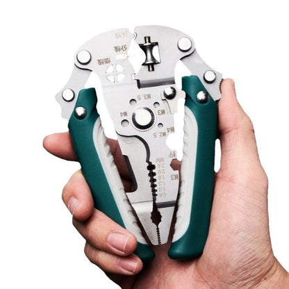 Foldable Wire Stripping Pliers Multifunctional Wire Stripping and Crimping Pliers Manufacturer Wholesale Industrial Grade Screwable Wire Stripping Pliers