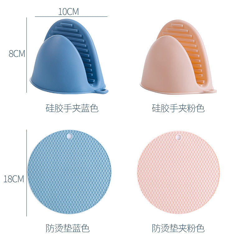 Thickened Bowl Clamp, Anti-Scalding, Anti-Slip Clamp, Bowl Clamp, Plate Clamp, Steamed Vegetable Bowl Clamp, Anti-Slip, Anti-Scalding Hand Clamp, Plate Lifter