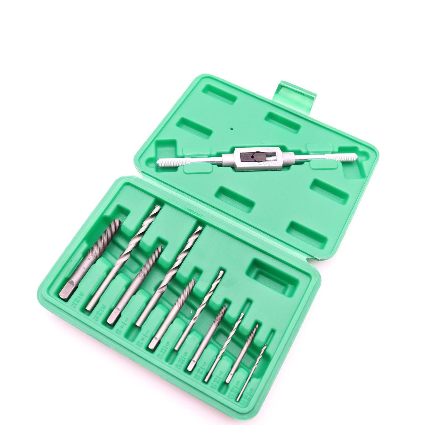 11-piece set of broken head screw extraction device to take out broken wire and broken tooth Rose artifact lower wire removal bolt screw thread withdrawal tool