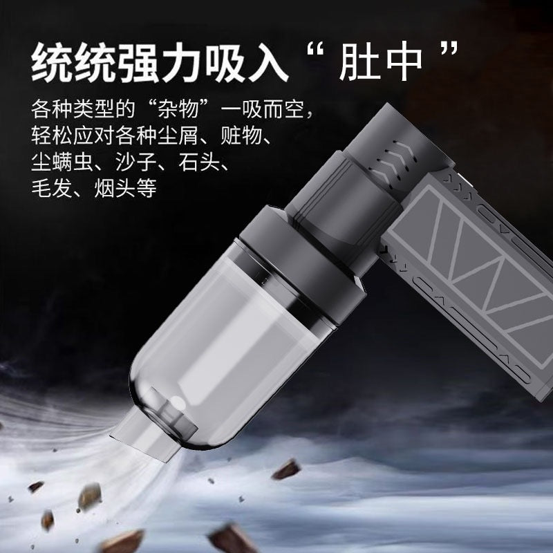 Cross-Border Violent Fan-Style Popular Internet Celebrity Hair Dryer, Turbine High-Speed Handheld Ducted Powerful Hair Dryer for Outdoor Use